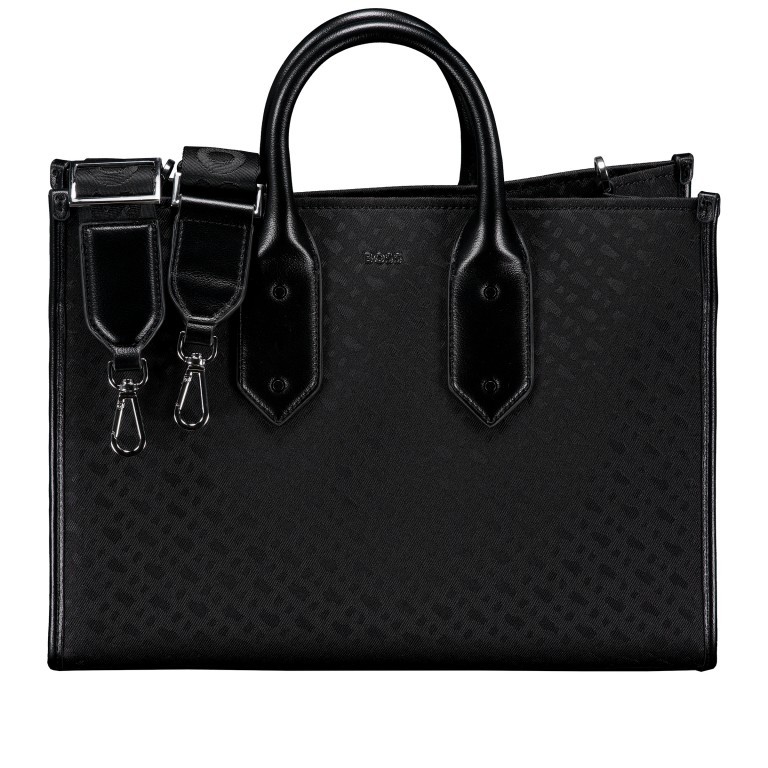 Handtasche Sandy Tote Bag Black, Farbe: schwarz, Marke: BOSS, EAN: 4063544844314, Abmessungen in cm: 36x27x14.5, Bild 1 von 7