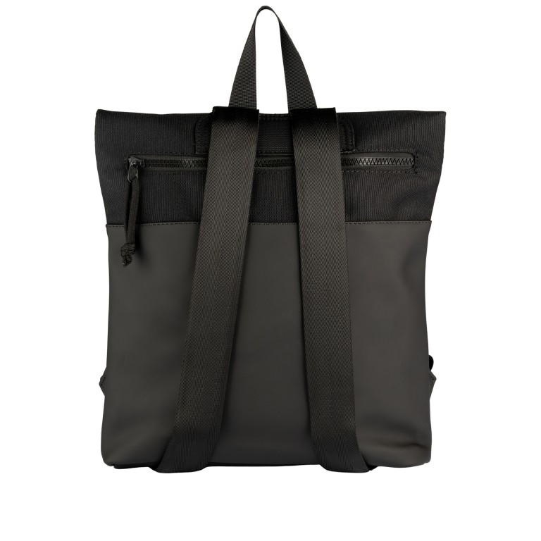 Rucksack Los Angeles Bruce erweiterbar Schwarz, Farbe: schwarz, Marke: Blackbeat, EAN: 4066727005250, Abmessungen in cm: 27x31.5x7.5, Bild 3 von 7
