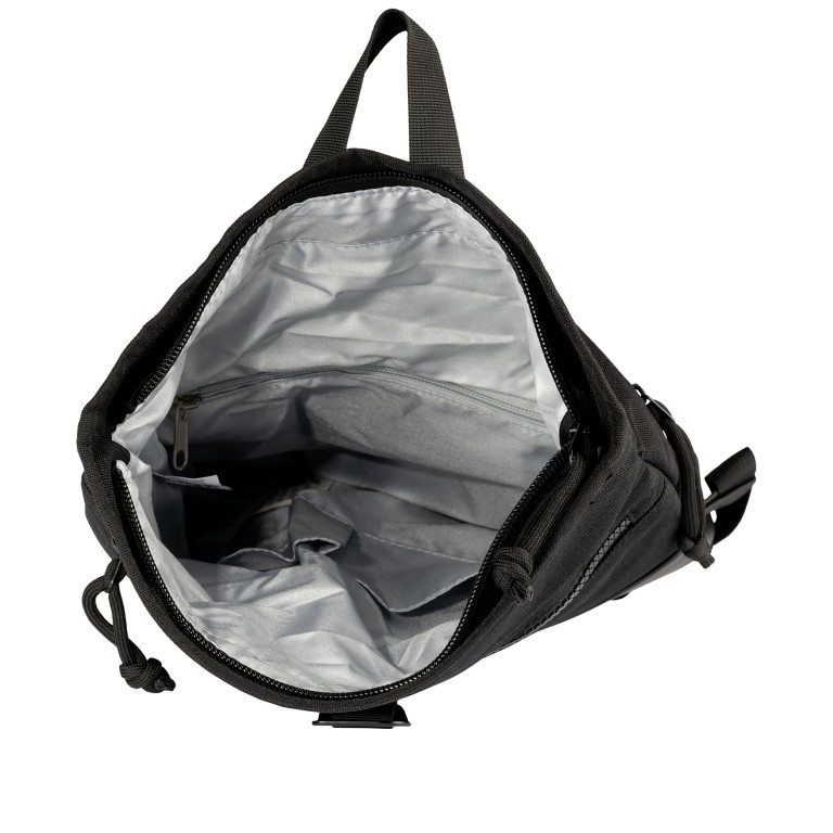 Rucksack Los Angeles Bruce erweiterbar Schwarz, Farbe: schwarz, Marke: Blackbeat, EAN: 4066727005250, Abmessungen in cm: 27x31.5x7.5, Bild 6 von 7