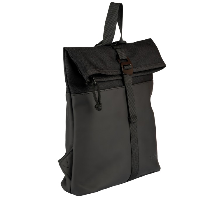 Rucksack Los Angeles Bruce erweiterbar Schwarz, Farbe: schwarz, Marke: Blackbeat, EAN: 4066727005250, Abmessungen in cm: 27x31.5x7.5, Bild 2 von 7