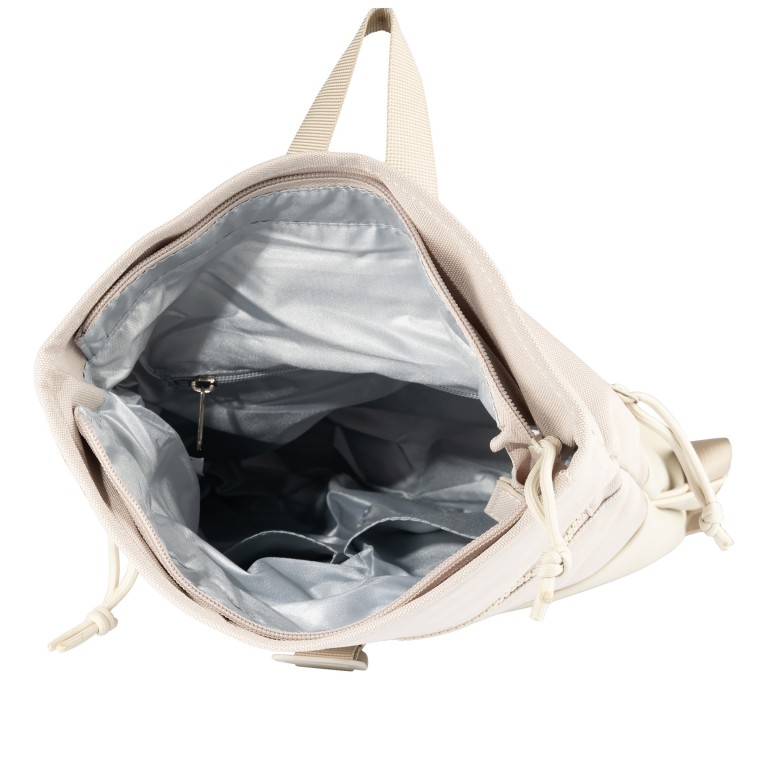 Rucksack Los Angeles Bruce erweiterbar Beige, Farbe: beige, Marke: Blackbeat, EAN: 4066727005267, Abmessungen in cm: 27x31.5x7.5, Bild 6 von 7