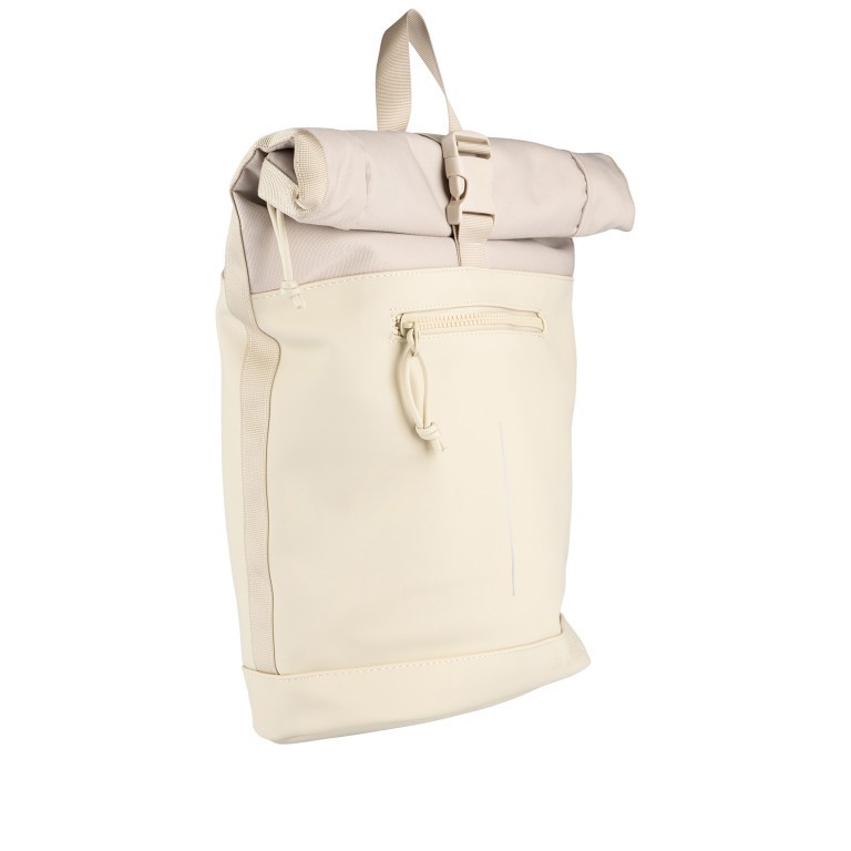 Rucksack New York Bruce erweiterbar Beige, Farbe: beige, Marke: Blackbeat, EAN: 4066727005281, Abmessungen in cm: 28.5x44x13.5, Bild 2 von 7