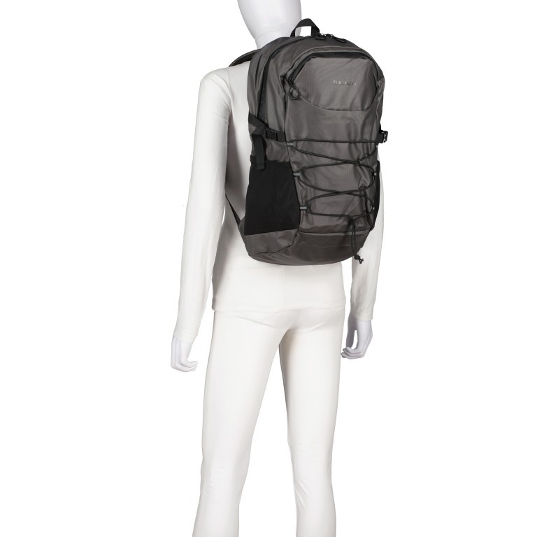 Rucksack Carmichael Hugo mit Laptopfach 15 Zoll Schwarz, Farbe: schwarz, Marke: Blackbeat, EAN: 4066727005373, Abmessungen in cm: 27x51x18, Bild 4 von 7