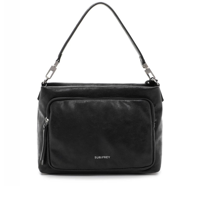 Umhängetasche Carly 14412 Black, Farbe: schwarz, Marke: Suri Frey, EAN: 4056185208386, Abmessungen in cm: 31x20x11, Bild 3 von 9