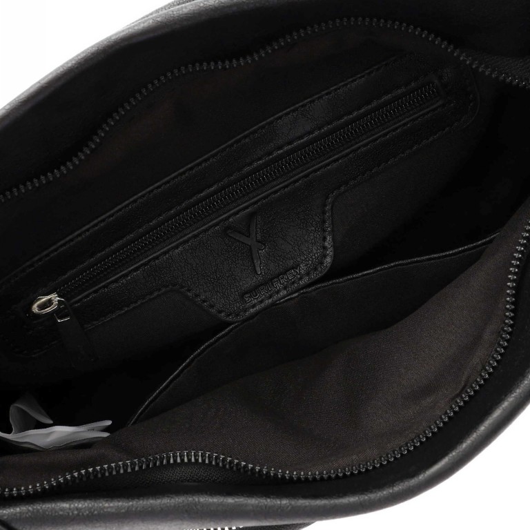 Umhängetasche Carly 14412 Black, Farbe: schwarz, Marke: Suri Frey, EAN: 4056185208386, Abmessungen in cm: 31x20x11, Bild 8 von 9