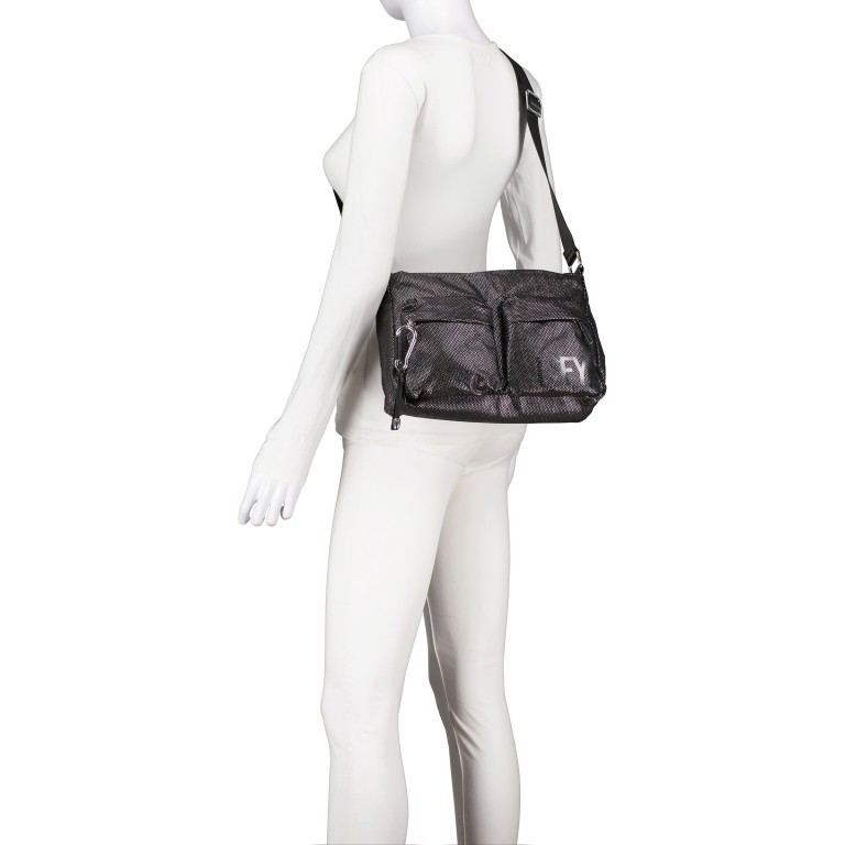 Umhängetasche Sports Fanny Dark Silver, Farbe: metallic, Marke: Suri Frey, EAN: 4056185212260, Abmessungen in cm: 30x18x13, Bild 5 von 7