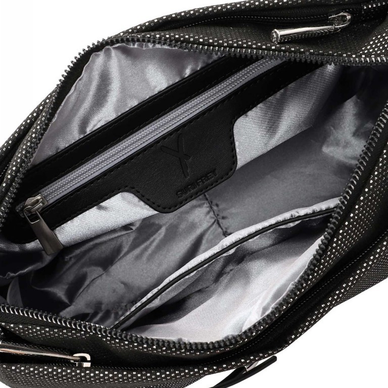Umhängetasche Sports Fanny Dark Silver, Farbe: metallic, Marke: Suri Frey, EAN: 4056185212260, Abmessungen in cm: 30x18x13, Bild 6 von 7