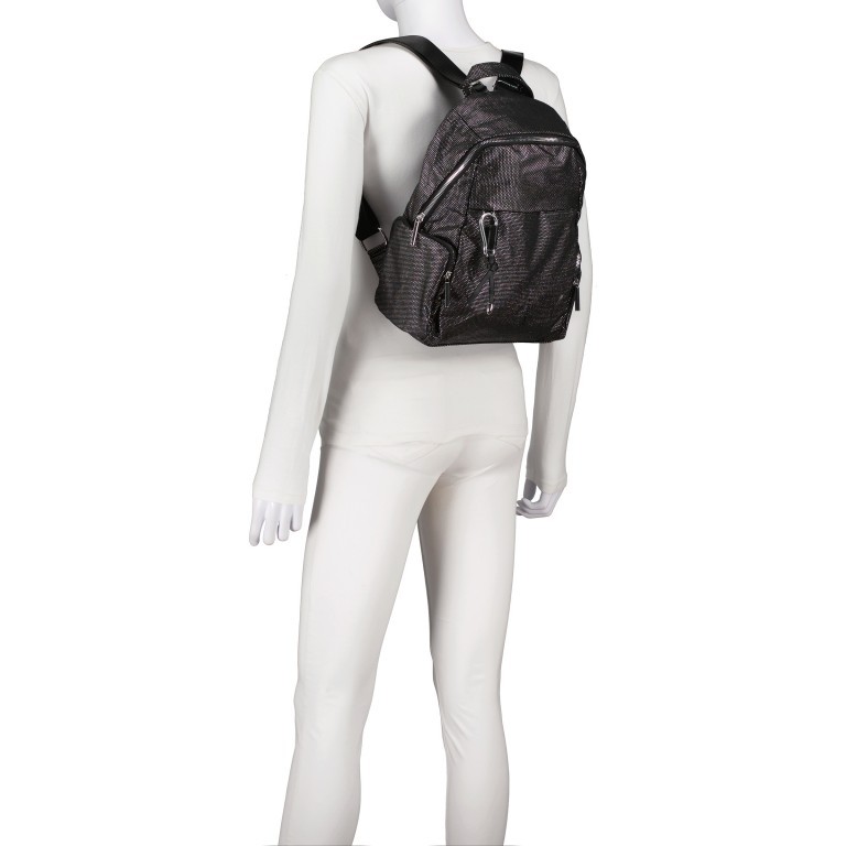 Rucksack Sports Fanny 18194 Dark Silver, Farbe: metallic, Marke: Suri Frey, EAN: 4056185212420, Abmessungen in cm: 29x34x13, Bild 5 von 7