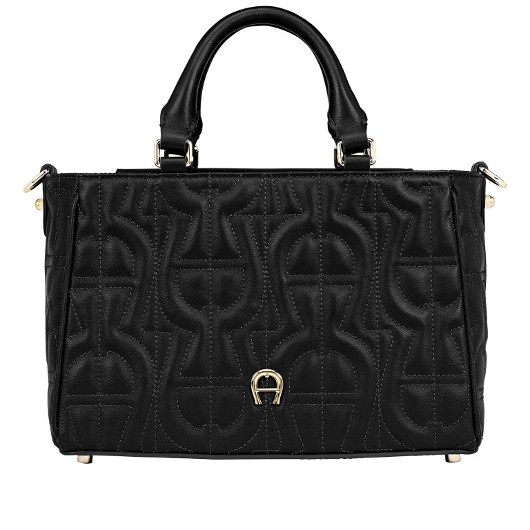 Handtasche Diadora M Black, Farbe: schwarz, Marke: AIGNER, EAN: 4055539585296, Abmessungen in cm: 23x16x10, Bild 1 von 6