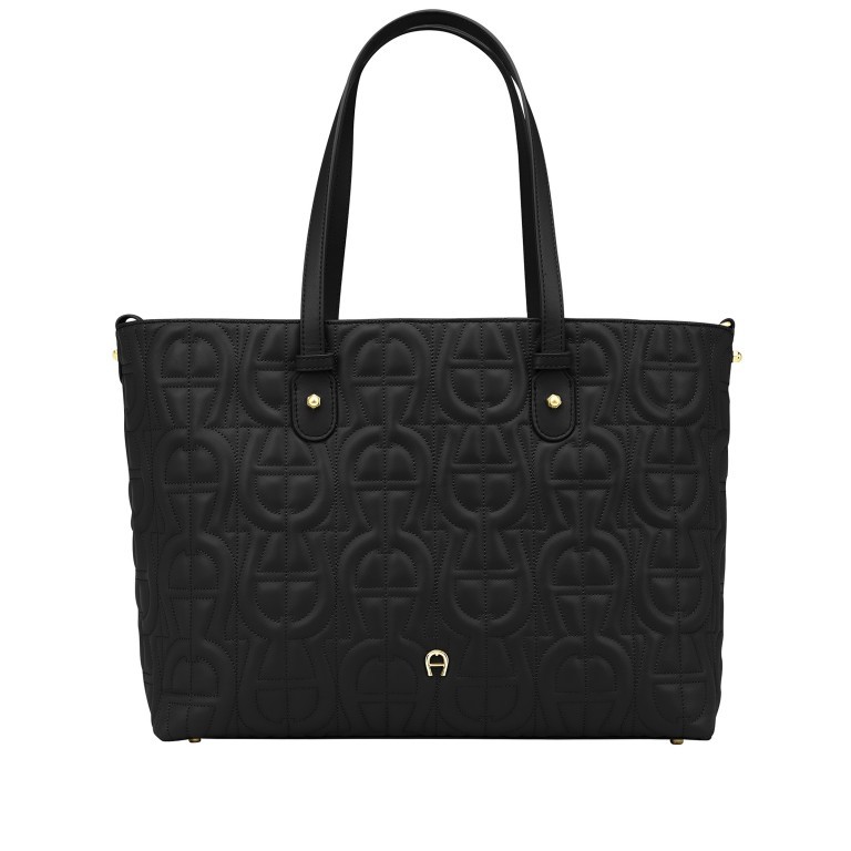 Shopper Diadora L Black, Farbe: schwarz, Marke: AIGNER, EAN: 4055539585487, Abmessungen in cm: 46x26x12, Bild 1 von 5