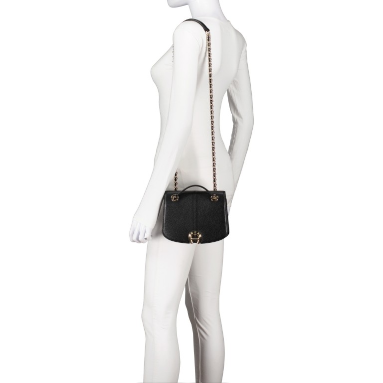 Umhängetasche Marcella XS Black, Farbe: schwarz, Marke: AIGNER, EAN: 4055539575723, Abmessungen in cm: 20x16x7, Bild 5 von 7