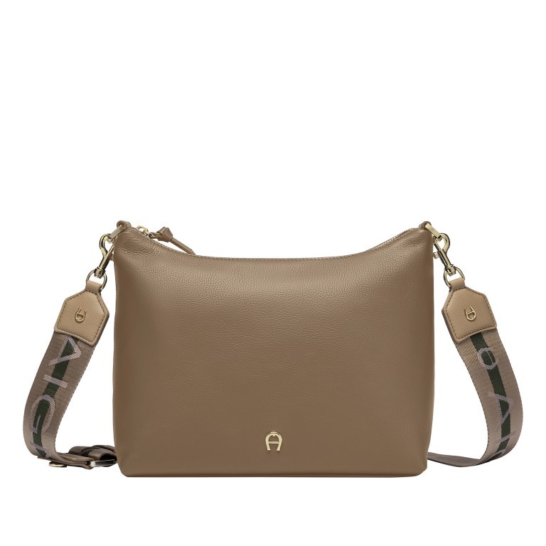 Beuteltasche Zita S Trench Beige, Farbe: cognac, Marke: AIGNER, EAN: 4055539575020, Abmessungen in cm: 30x22x9, Bild 1 von 5
