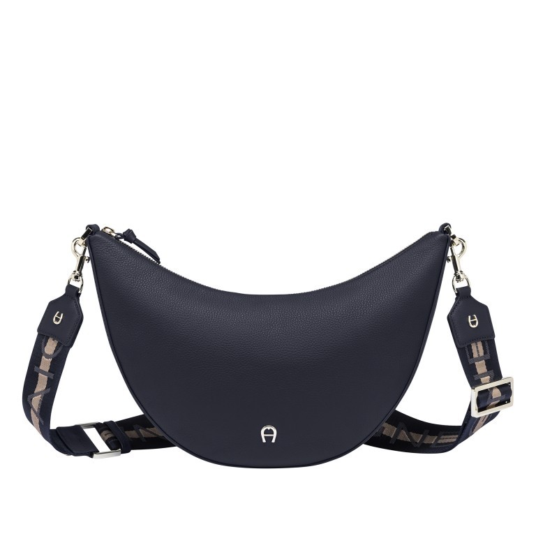 Beuteltasche Zita M Cosmic Blue, Farbe: blau/petrol, Marke: AIGNER, EAN: 4055539575563, Abmessungen in cm: 35x23x7.5, Bild 1 von 5