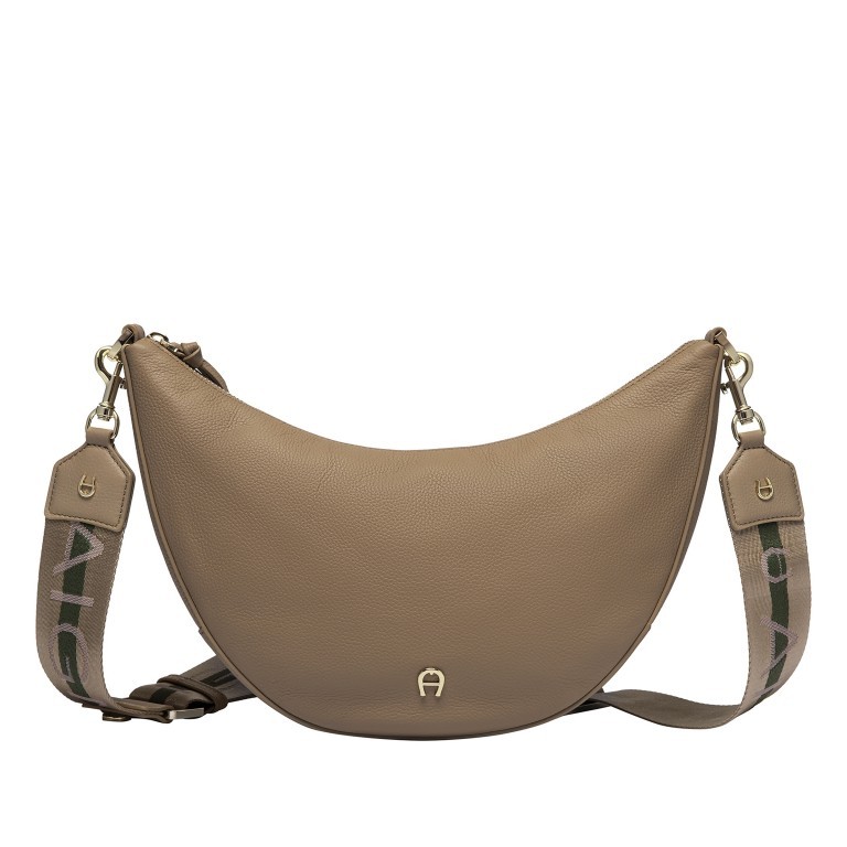 Beuteltasche Zita M Trench Beige, Farbe: cognac, Marke: AIGNER, EAN: 4055539575570, Abmessungen in cm: 35x23x7.5, Bild 1 von 5