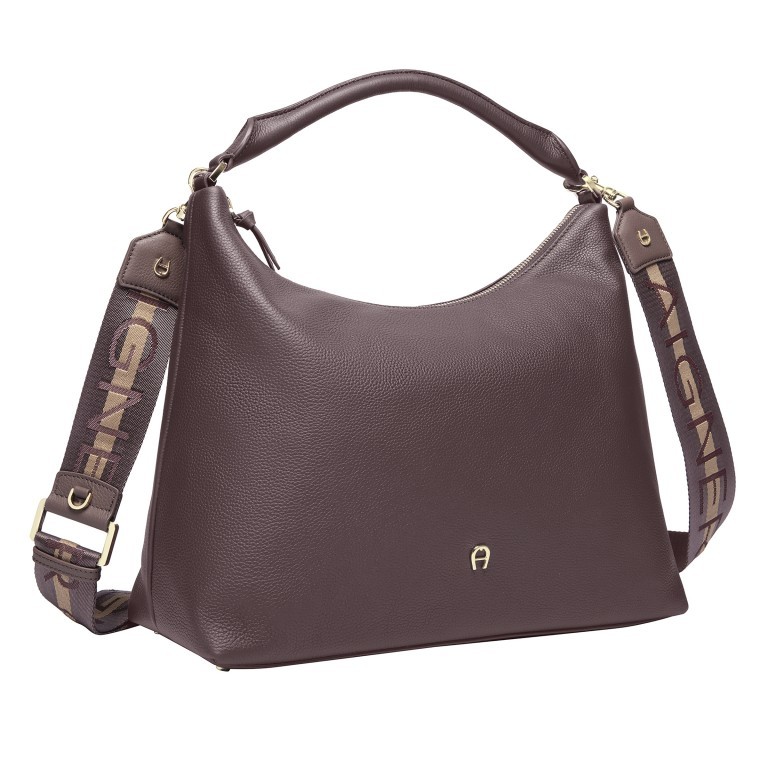 Beuteltasche Zita M Rosewood, Farbe: rosa/pink, Marke: AIGNER, EAN: 4055539578472, Abmessungen in cm: 37x29x16, Bild 2 von 6