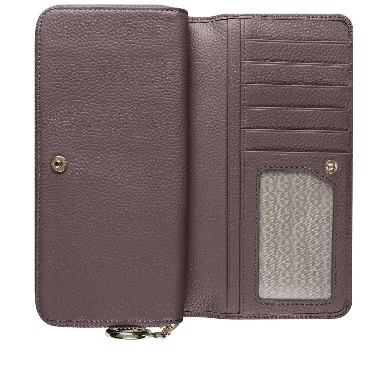 Geldbörse Zita 156-062 Rosewood, Farbe: rosa/pink, Marke: AIGNER, EAN: 4055539581168, Abmessungen in cm: 19.5x9.5x2.5, Bild 2 von 3