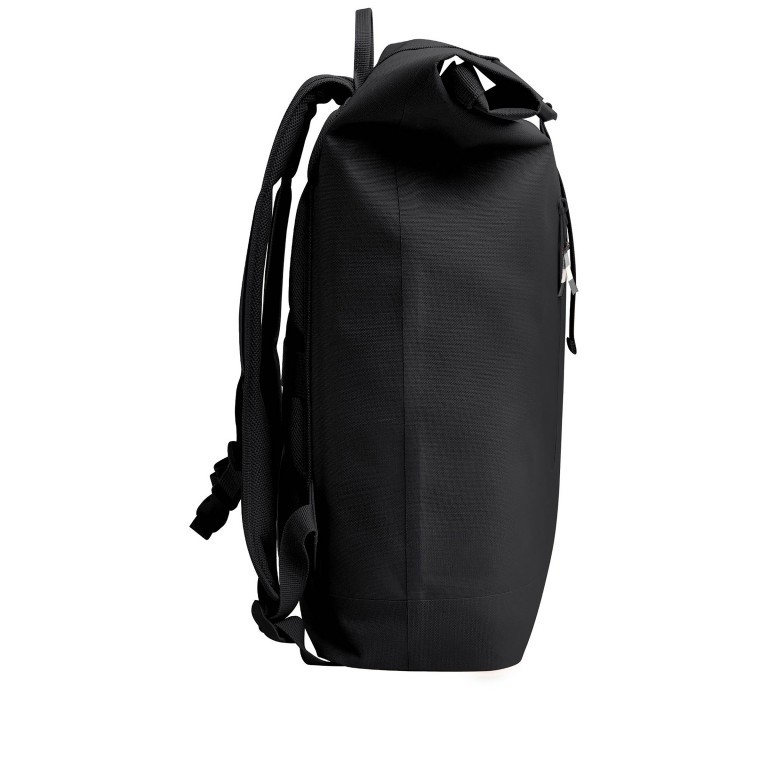 Rucksack Rolltop Lite 2.0 Sea Shepherd mit herausnehmbarer 15-Zoll-Laptophülle Black, Farbe: schwarz, Marke: Got Bag, EAN: 4262457051264, Abmessungen in cm: 32x42x15, Bild 5 von 5