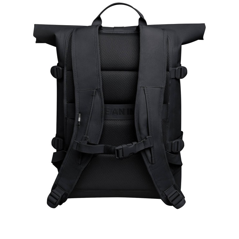 Rucksack Rolltop 2.0 Sea Shepherd mit herausnehmbarer 15-Zoll-Laptophülle Black, Farbe: schwarz, Marke: Got Bag, EAN: 4262457051165, Abmessungen in cm: 33x43x16, Bild 5 von 6