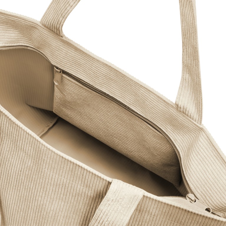 Shopper M Cord Sand, Farbe: beige, Marke: Reisenthel, EAN: 4012013739361, Abmessungen in cm: 51x30.5x26, Bild 4 von 4
