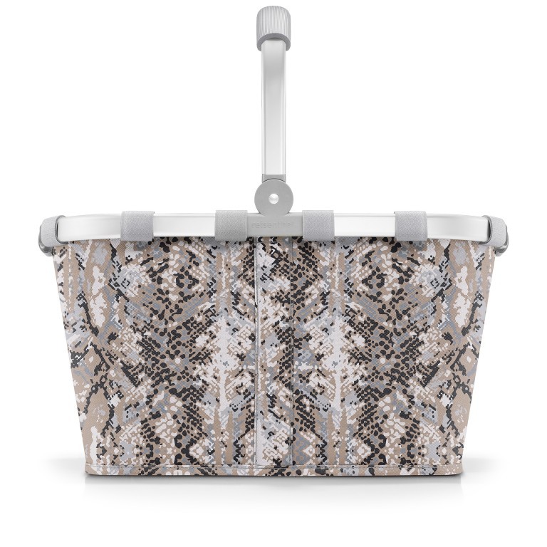 Einkaufskorb Carrybag mit Verpackungstasche Snake Sand, Farbe: beige, Marke: Reisenthel, EAN: 4012013739415, Abmessungen in cm: 48x29x28, Bild 2 von 6