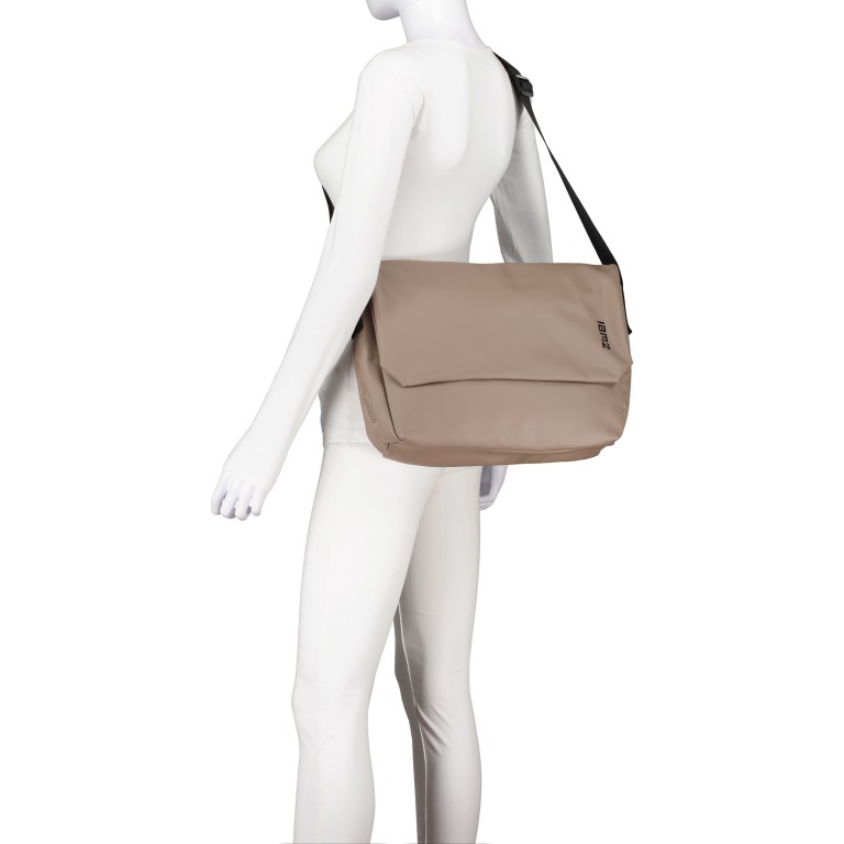 Kuriertasche Cargo CA135 Taupe, Farbe: taupe/khaki, Marke: Zwei, EAN: 4250257935099, Abmessungen in cm: 39x28x14, Bild 6 von 7