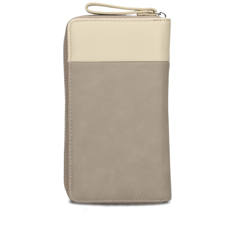Geldbörse Eva Wallet EV2 Nubuk Cappuccino, Farbe: braun, Marke: Zwei, EAN: 4250257935730, Abmessungen in cm: 19x11x3, Bild 4 von 6