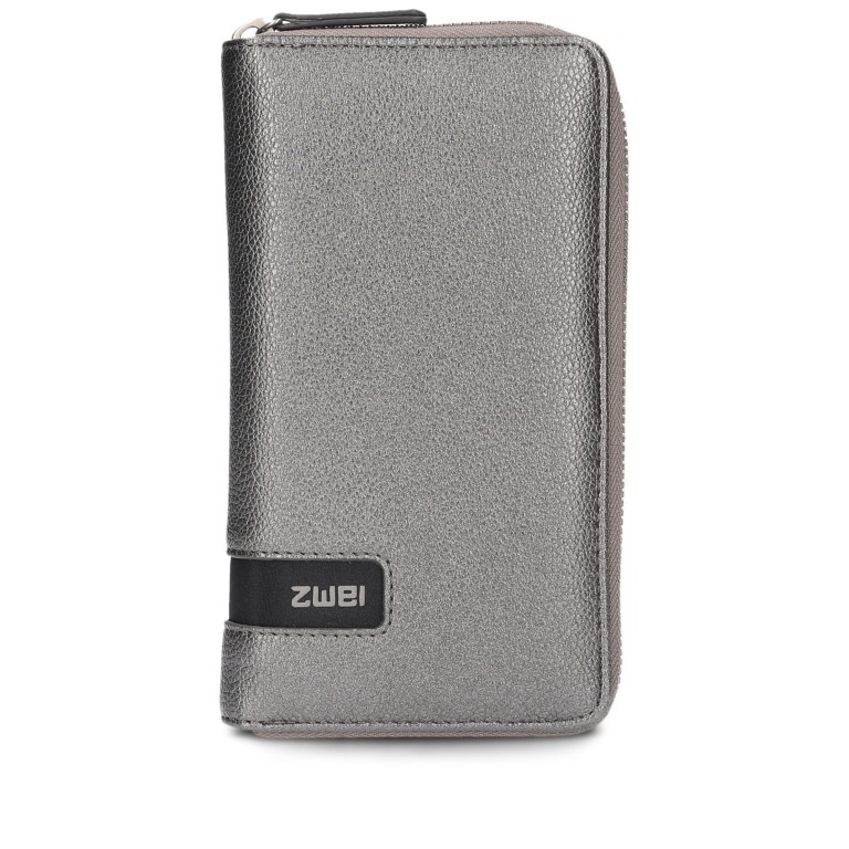 Geldbörse Mademoiselle Wallet MW2 Cosmos, Farbe: grau, Marke: Zwei, EAN: 4250257934078, Abmessungen in cm: 19.5x10x3, Bild 1 von 5