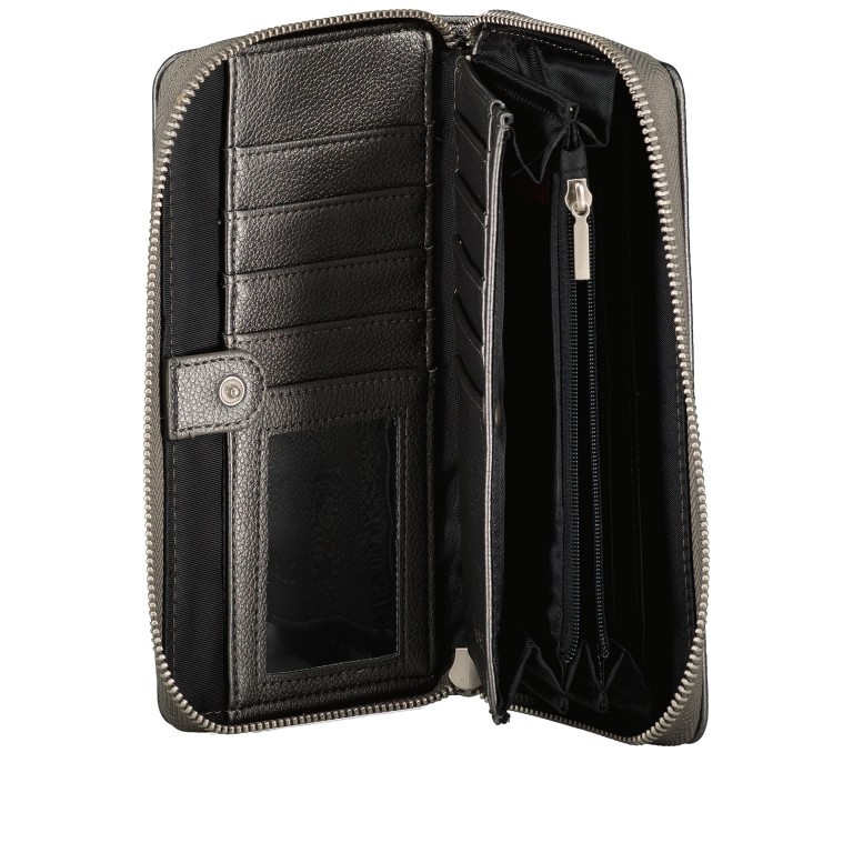 Geldbörse Mademoiselle Wallet MW2 Cosmos, Farbe: grau, Marke: Zwei, EAN: 4250257934078, Abmessungen in cm: 19.5x10x3, Bild 4 von 5