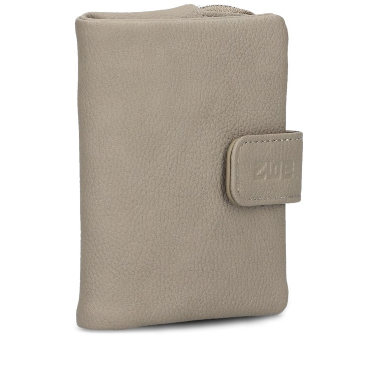 Geldbörse Mademoiselle MW5 Nubuk Cappuccino, Farbe: braun, Marke: Zwei, EAN: 4250257935686, Abmessungen in cm: 10x13x3, Bild 2 von 6