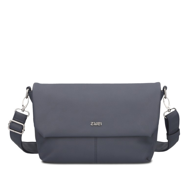 Umhängetasche Mademoiselle M60 Nubuk Ink, Farbe: blau/petrol, Marke: Zwei, EAN: 4250257935167, Abmessungen in cm: 33x19x10, Bild 1 von 8