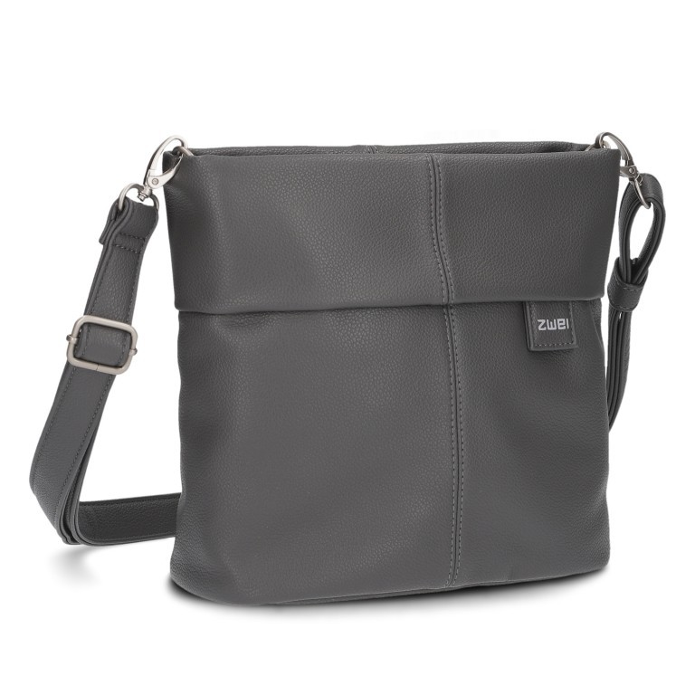 Umhängetasche Mademoiselle M8 vegan Rock, Farbe: grau, Marke: Zwei, EAN: 4250257935273, Abmessungen in cm: 23x25x10, Bild 2 von 9