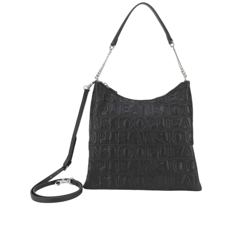 Beuteltasche Iniziale Lucille LVZ Black, Farbe: schwarz, Marke: Joop!, EAN: 4048835222125, Abmessungen in cm: 33x33x11, Bild 1 von 8