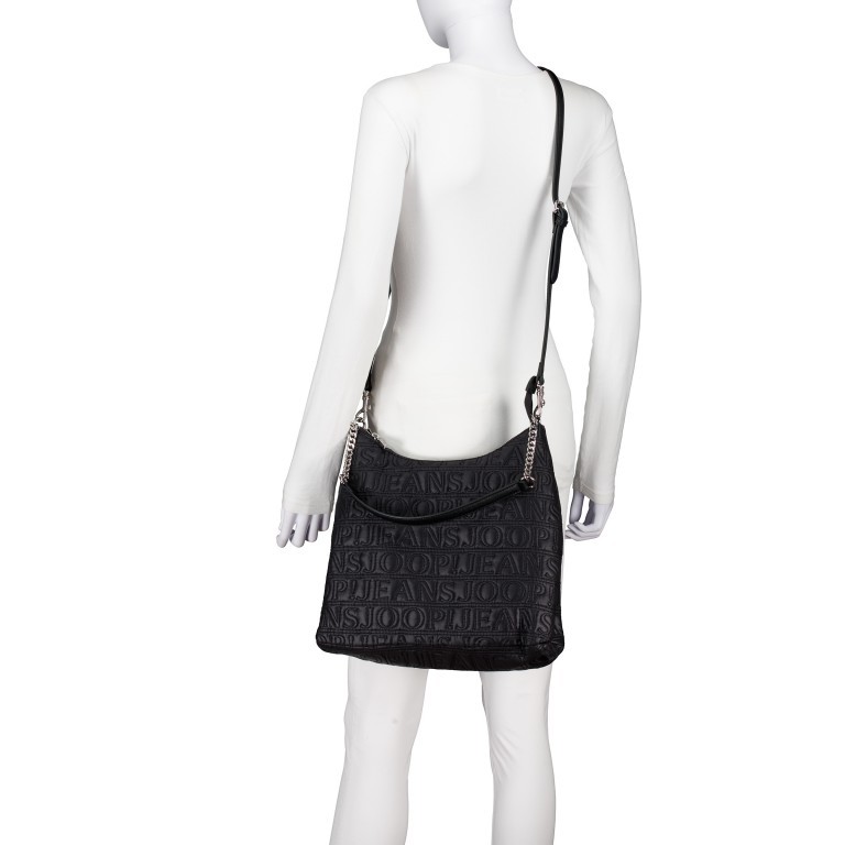 Beuteltasche Iniziale Lucille LVZ Black, Farbe: schwarz, Marke: Joop!, EAN: 4048835222125, Abmessungen in cm: 33x33x11, Bild 6 von 8