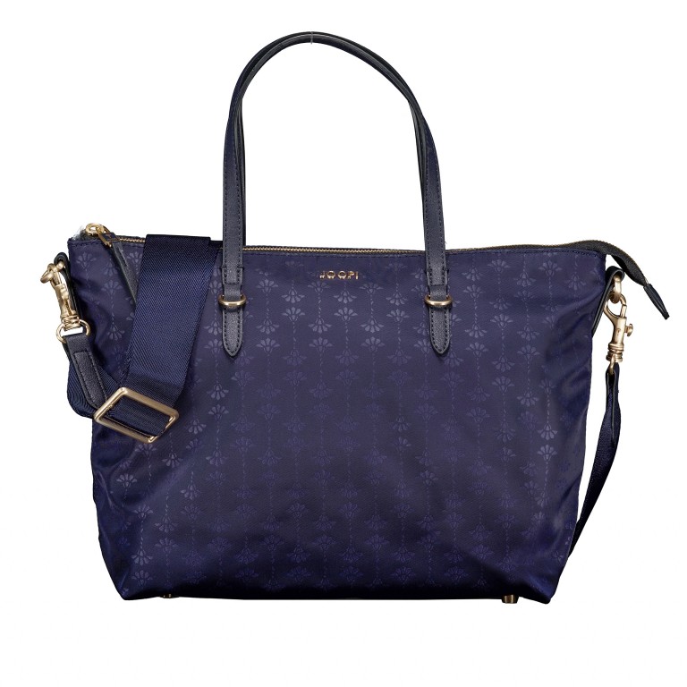Handtasche Collana Tessuto Helena MHZ Dark Blue, Farbe: blau/petrol, Marke: Joop!, EAN: 4048835220947, Abmessungen in cm: 27.5x24x14, Bild 1 von 8