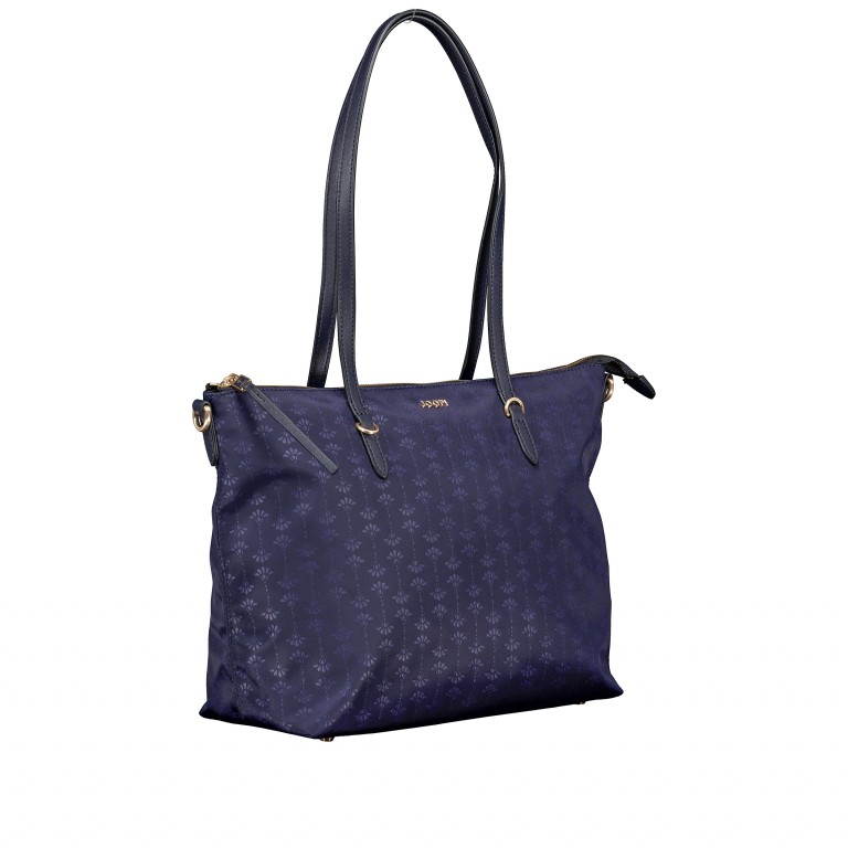 Shopper Collana Tessuto Helena LHZ1 Dark Blue, Farbe: blau/petrol, Marke: Joop!, EAN: 4048835220961, Abmessungen in cm: 30x27x14, Bild 2 von 8