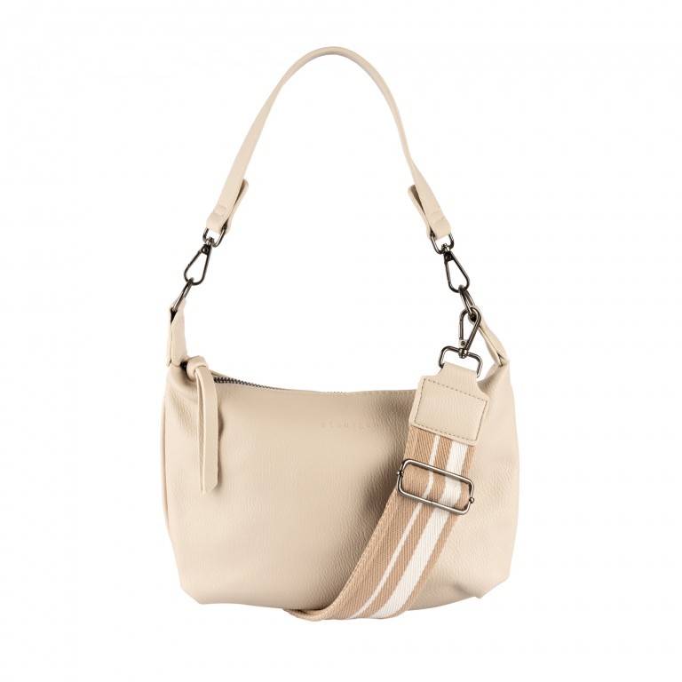 Beuteltasche Lizzy 1371 Ecru, Farbe: beige, Marke: Flanigan, EAN: 4066727005144, Abmessungen in cm: 24x17x6.5, Bild 1 von 4