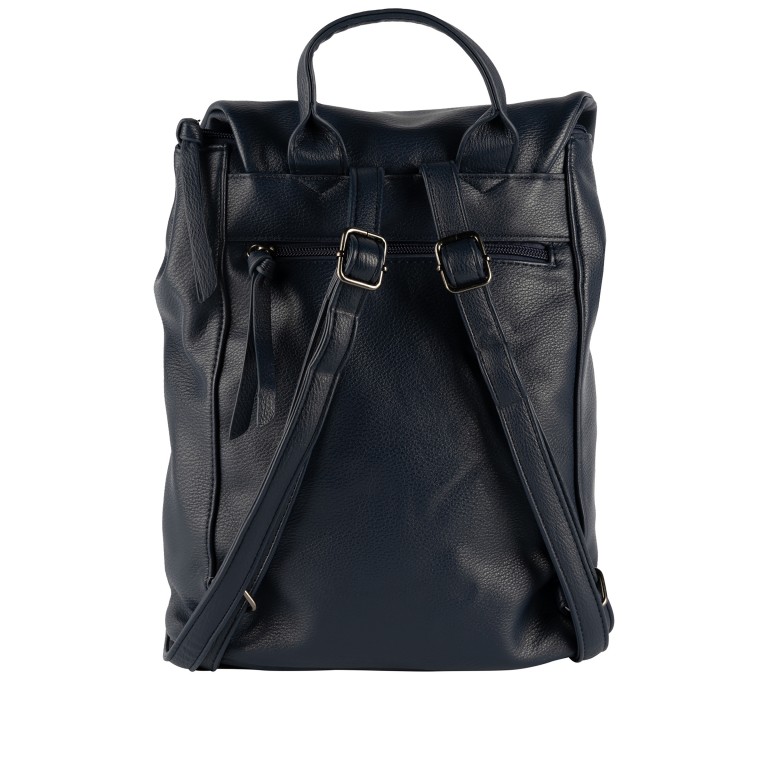 Rucksack Maya 1192 Navy, Farbe: blau/petrol, Marke: Flanigan, EAN: 4066727005212, Abmessungen in cm: 26.5x31.5x13.5, Bild 3 von 7