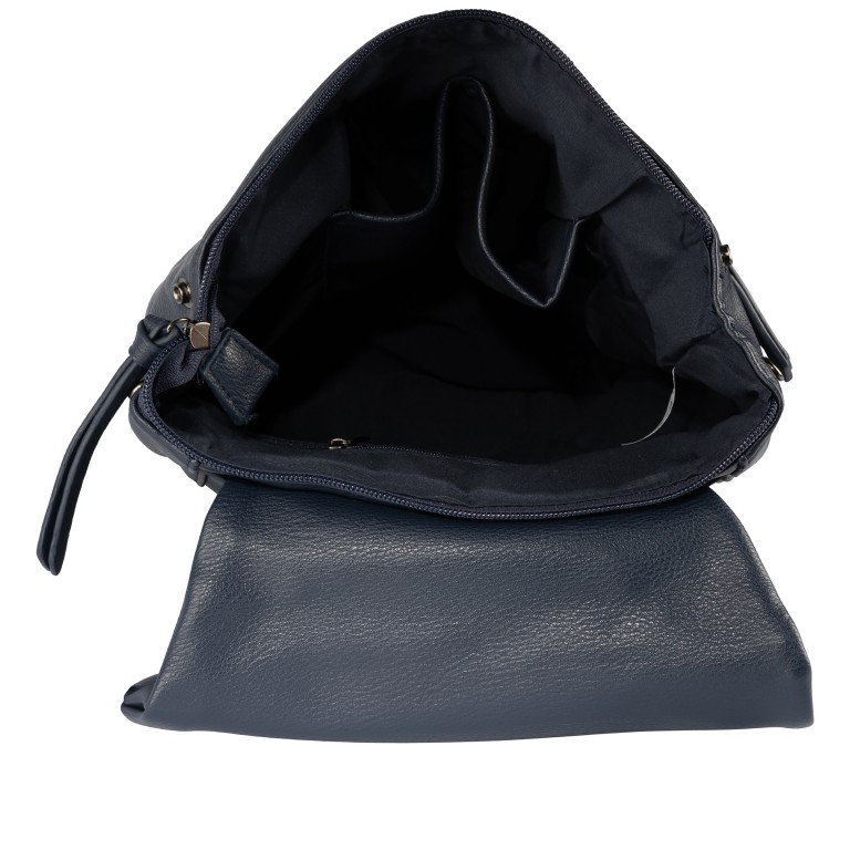 Rucksack Maya 1192 Navy, Farbe: blau/petrol, Marke: Flanigan, EAN: 4066727005212, Abmessungen in cm: 26.5x31.5x13.5, Bild 6 von 7