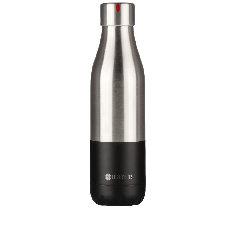 Trinkflasche Timeless Split Volumen 500 ml Schwarz, Farbe: schwarz, Marke: Les Artistes, EAN: 3614300042447, Bild 1 von 1