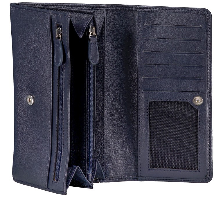 Geldbörse Bromley Diedburg Blue, Farbe: blau/petrol, Marke: Maitre, EAN: 4048835174011, Abmessungen in cm: 17.5x10x2.5, Bild 4 von 4