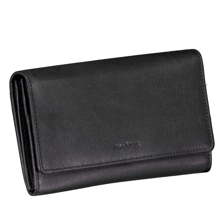 Geldbörse Bromley Diedburg Black, Farbe: schwarz, Marke: Maitre, EAN: 4048835174059, Abmessungen in cm: 17.5x10x2.5, Bild 2 von 4