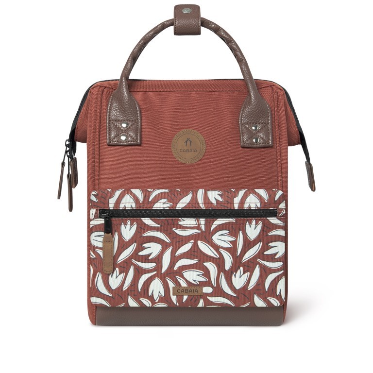 Rucksack Adventurer Small Sancristobal mit zwei auswechselbaren Vortaschen Rost, Farbe: orange, Marke: Cabaia, EAN: 3701328302254, Abmessungen in cm: 23x32x13, Bild 2 von 10