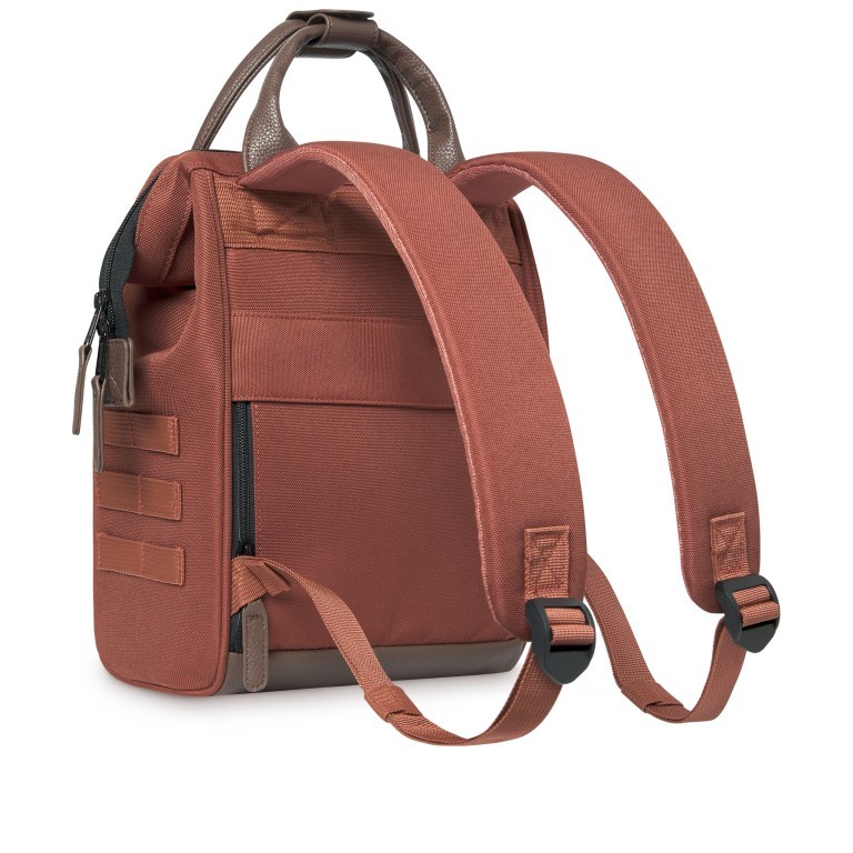 Rucksack Adventurer Small Sancristobal mit zwei auswechselbaren Vortaschen Rost, Farbe: orange, Marke: Cabaia, EAN: 3701328302254, Abmessungen in cm: 23x32x13, Bild 6 von 10