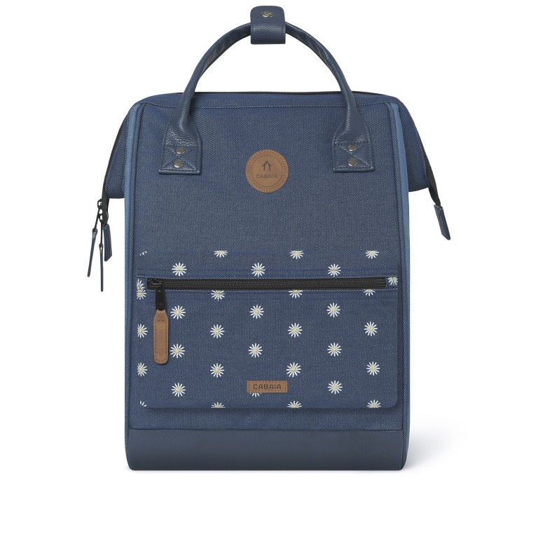 Rucksack Adventurer Medium Sangiljan mit zwei auswechselbaren Vortaschen Hellblau, Farbe: blau/petrol, Marke: Cabaia, EAN: 3701328399872, Abmessungen in cm: 27x41x16, Bild 2 von 12