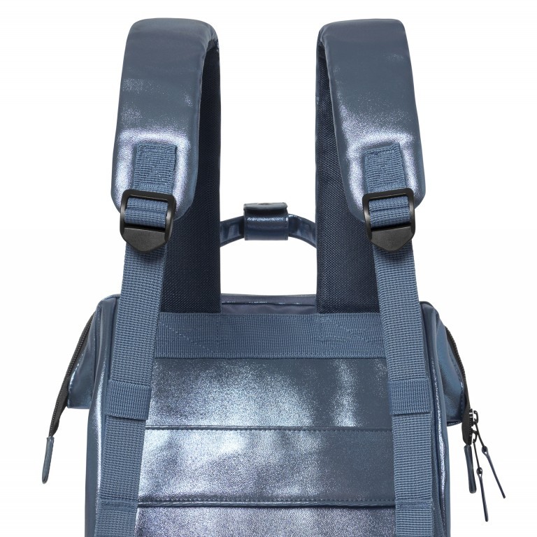 Rucksack Adventurer Small Larissa mit zwei auswechselbaren Vortaschen Blau, Farbe: blau/petrol, Marke: Cabaia, EAN: 3701328399056, Abmessungen in cm: 23x32x13, Bild 9 von 10