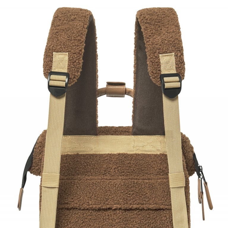 Rucksack Adventurer Small Tucson mit zwei auswechselbaren Vortaschen Hellbraun, Farbe: braun, Marke: Cabaia, EAN: 3701328398882, Abmessungen in cm: 23x32x13, Bild 11 von 12