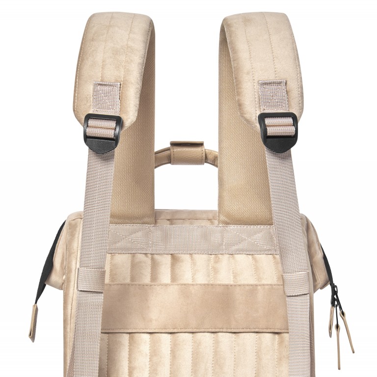 Rucksack Adventurer Small Guadalajara mit zwei auswechselbaren Vortaschen Beige, Farbe: beige, Marke: Cabaia, EAN: 3701328398561, Abmessungen in cm: 23x32x13, Bild 11 von 12