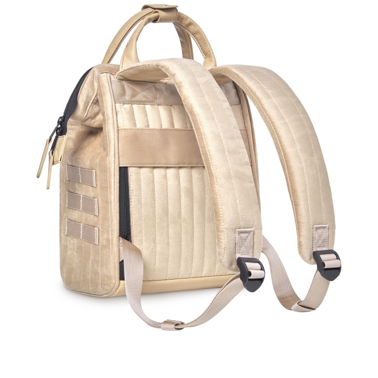 Rucksack Adventurer Small Guadalajara mit zwei auswechselbaren Vortaschen Beige, Farbe: beige, Marke: Cabaia, EAN: 3701328398561, Abmessungen in cm: 23x32x13, Bild 6 von 12