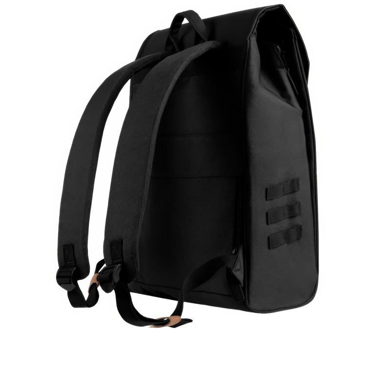 Rucksack City Medium Erevan mit zwei auswechselbaren Vortaschen Schwarz, Farbe: schwarz, Marke: Cabaia, EAN: 3701328372554, Abmessungen in cm: 27x43x16, Bild 5 von 8