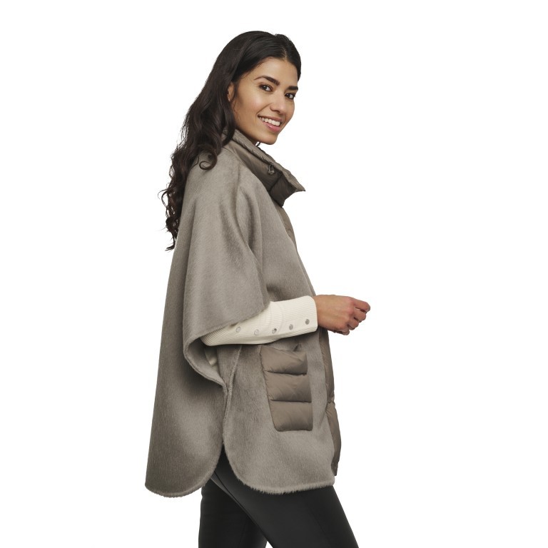 Cape Mel M Dark Artichoke, Farbe: taupe/khaki, Marke: Rino & Pelle, EAN: 8720529357639, Bild 2 von 3